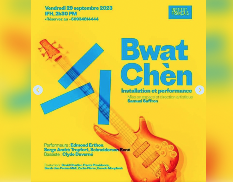 « Bwat chèn » une performance artistique sur la représentation des déchets dans la capitale haïtienne